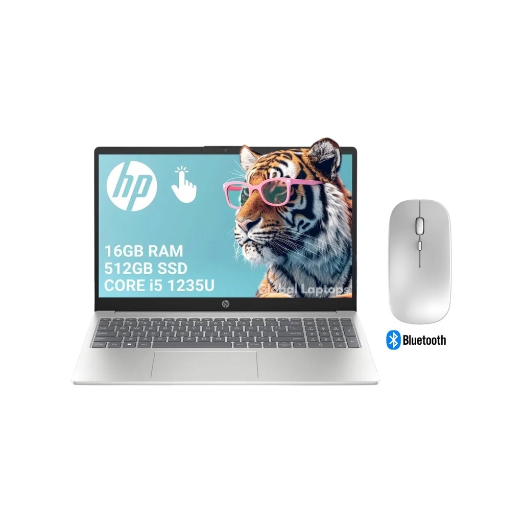 Laptop  HP Gamer 15.6" Táctil: Potencia Intel i5, 16GB RAM
