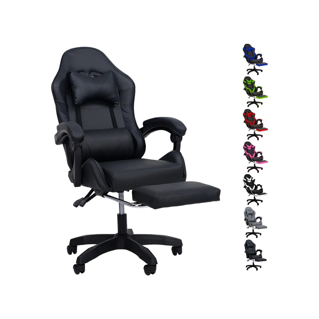 Silla Gamer Reclinable Giratoria Ergonómica Súper Cómoda