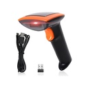 Escáner Inalámbrico 1D/2D: Lector de Códigos QR y Barras USB