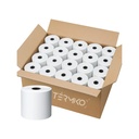Caja de 20 Rollos Papel Térmico 80x80mm: Suministro Profesional para Tickets Grandes