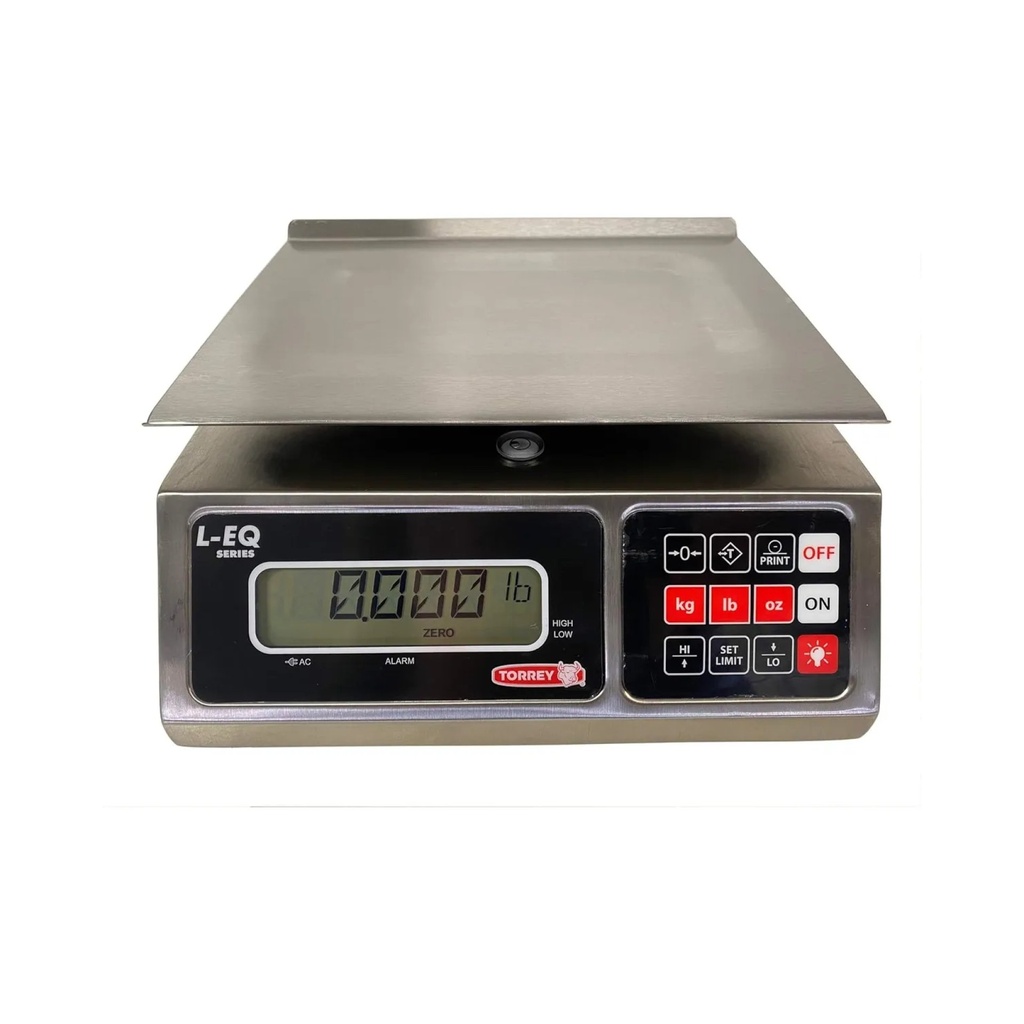 Báscula Torrey LEQ-1020: Porcionadora de Alta Capacidad y Precisión Profesional