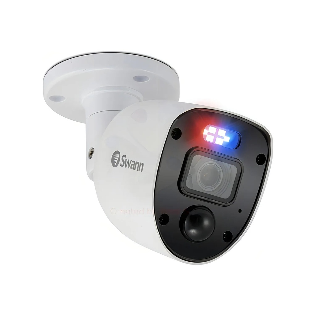 Cámara Swann Extra para DVR Enforcer HD – Visión Nocturna a Color, Flasheo Disuasorio y Seguridad Profesional 24/7