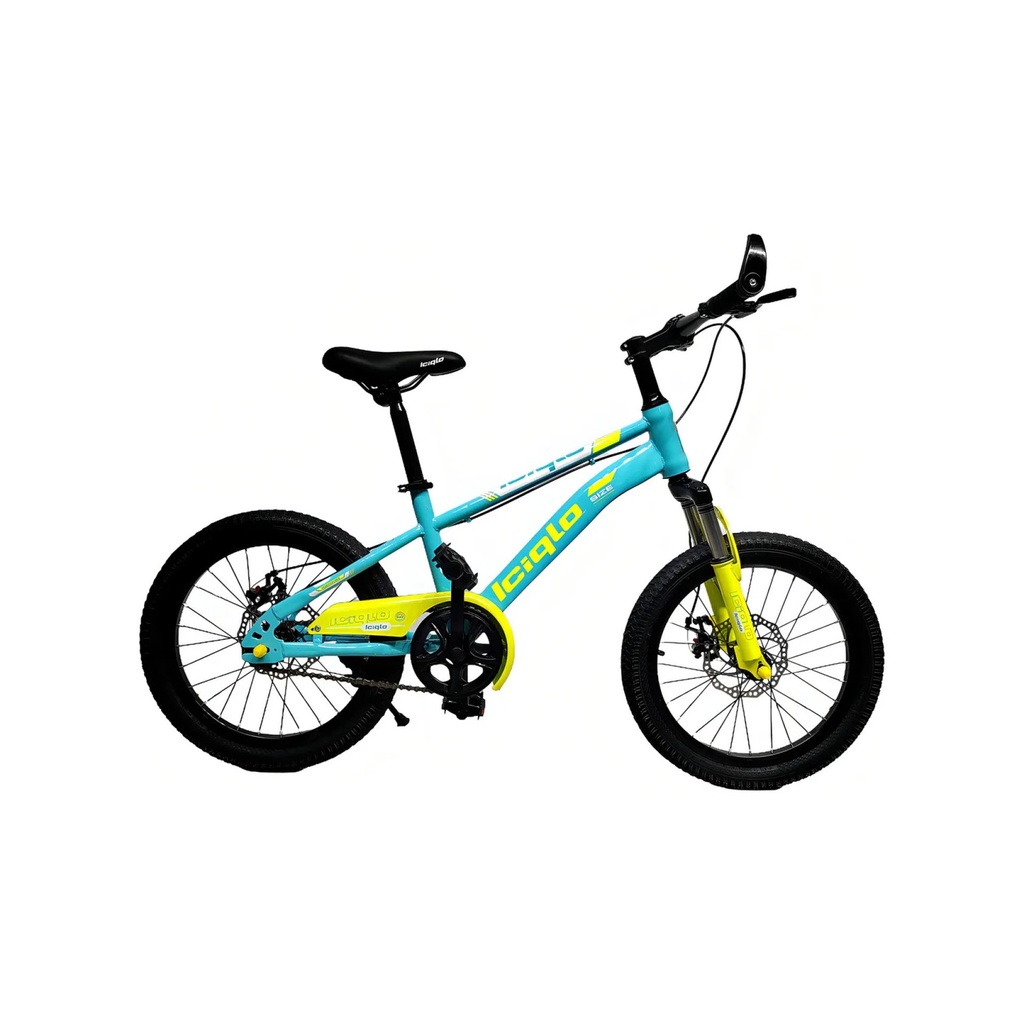 Bicicleta Infantil Alemine R18 Aqua Freno Disco Rodado 18 Acero