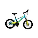 Bicicleta Infantil Alemine R18 Aqua Freno Disco Rodado 18 Acero