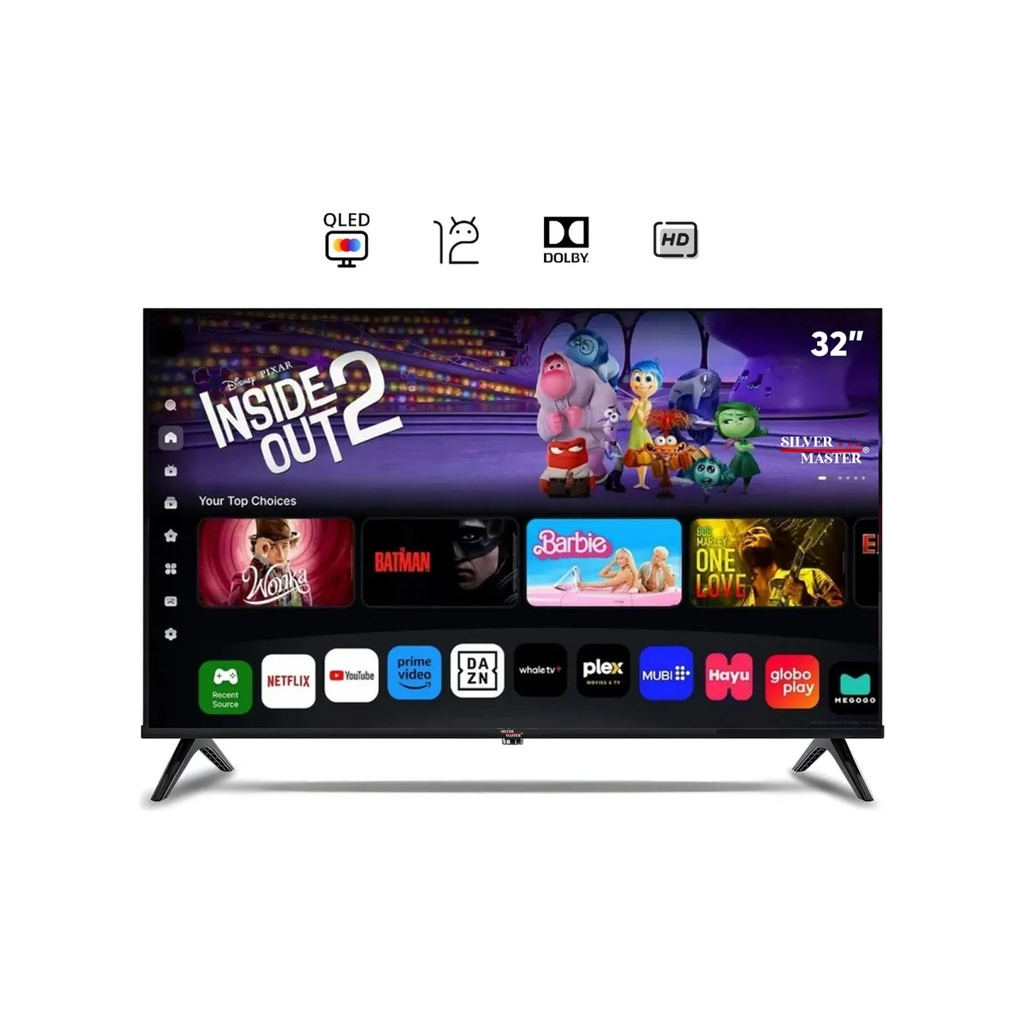 mart TV 32" Cuory DLED HD Android Bluetooth Netflix Disney
