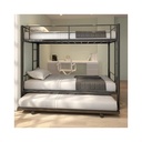 Litera Individual Con Cama Extra Con Escaleras Y Barandillas