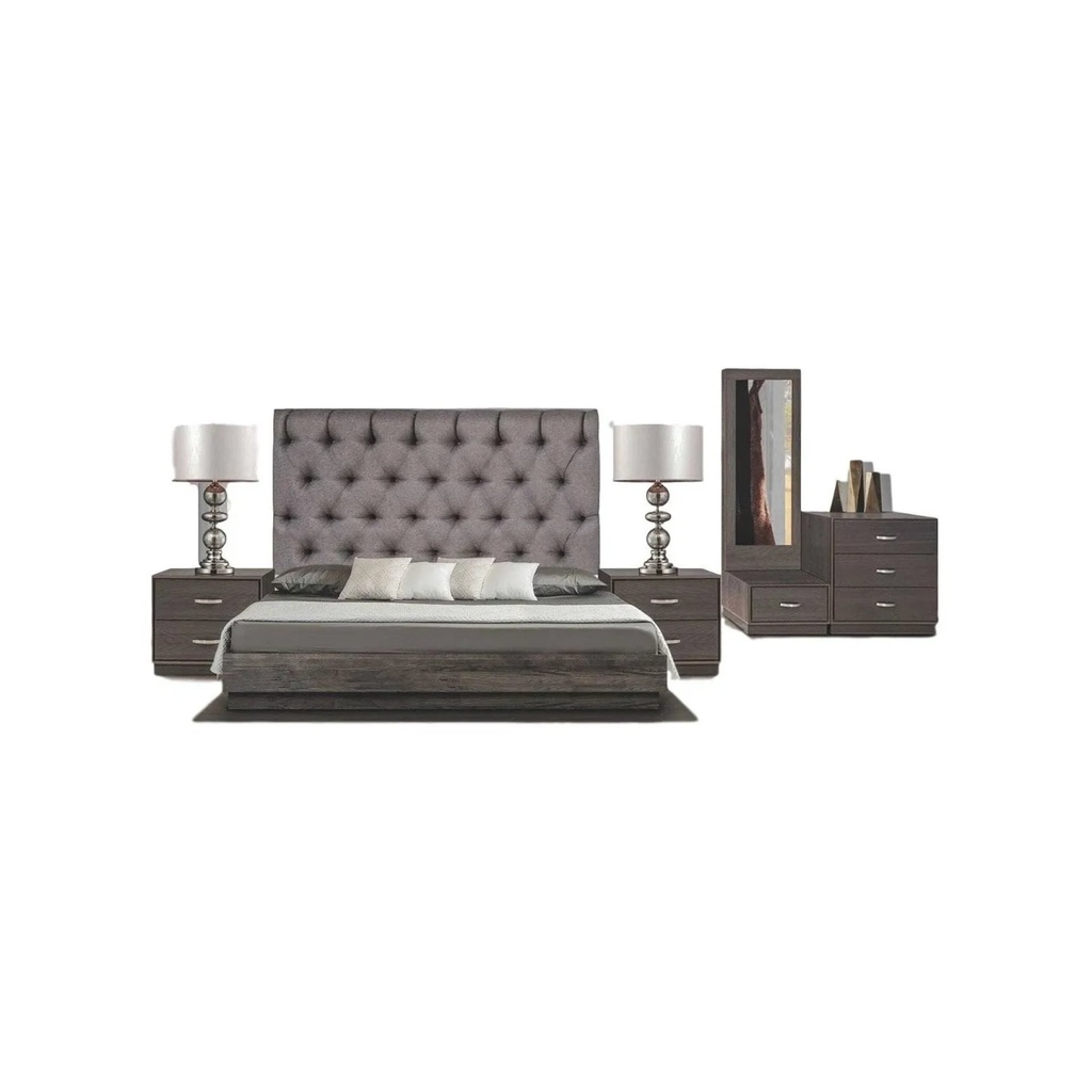 Recamara Eva King Size 5 Piezas - Ta Këssa