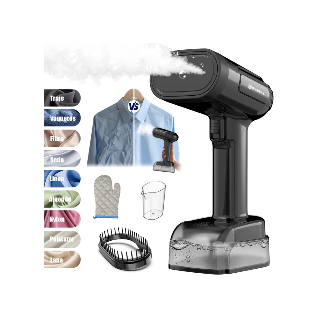 Plancha de Vapor PerfectOne: Portátil y Profesional 2 en 1